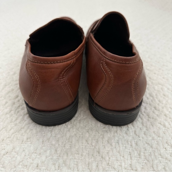 Johnston & Murphy XC4 System Waterproof Sheepskin Loafer Brown Men’s Size 8.5 M - Picture 3 of 13